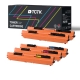 Multipack (5) Tonery Více barev Kompatibilní s HP Color Laserjet Pro, Color LaserJet Pro, LaserJet Canon i-SENSYS - Nahrazuje 126A (CE311A) / 130A (CF351A) / CRG-729 (4369B002)